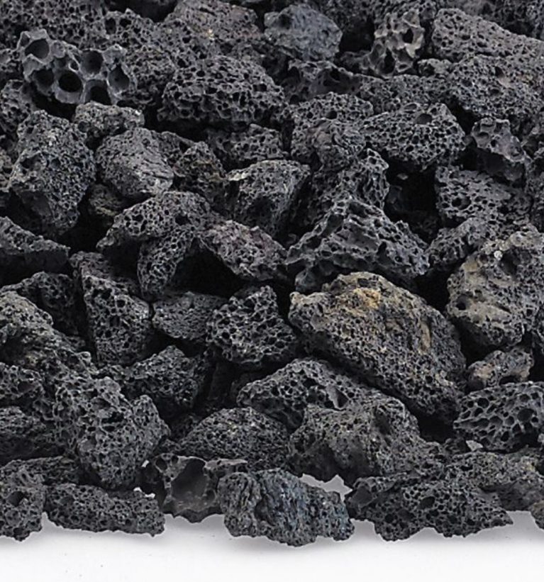 Medium Black Lava Rock