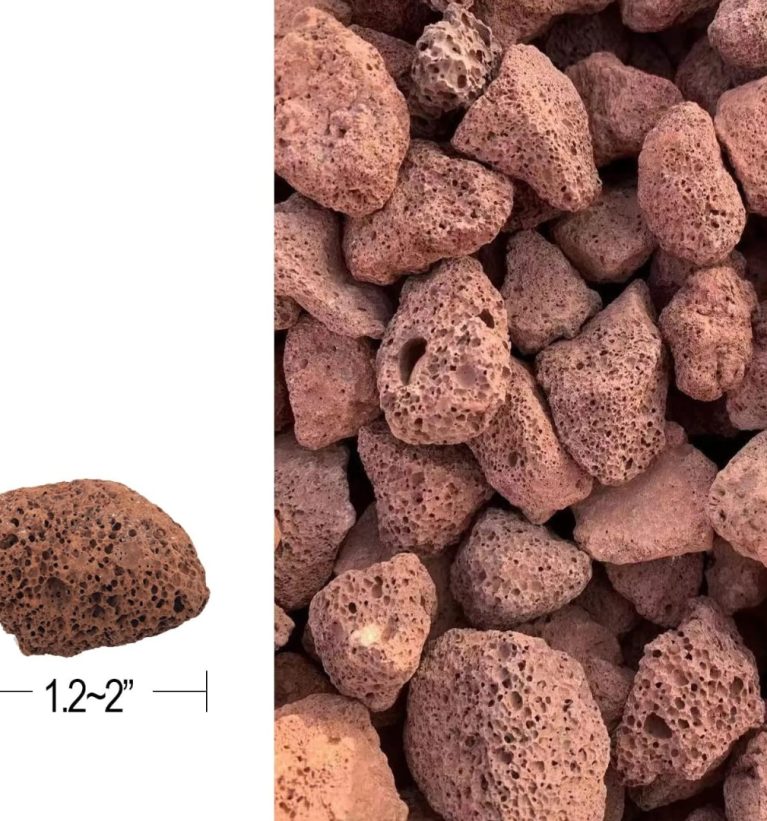 Medium Red Lava Rock